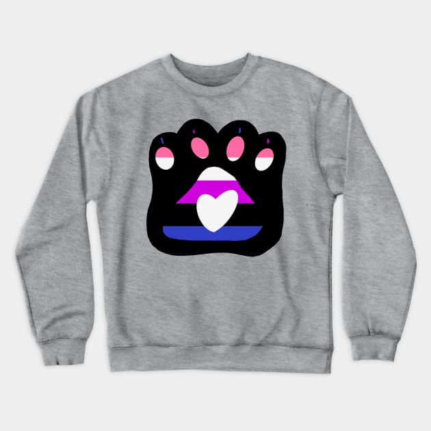 Genderfluid Crewneck Sweatshirt by Witchvibes